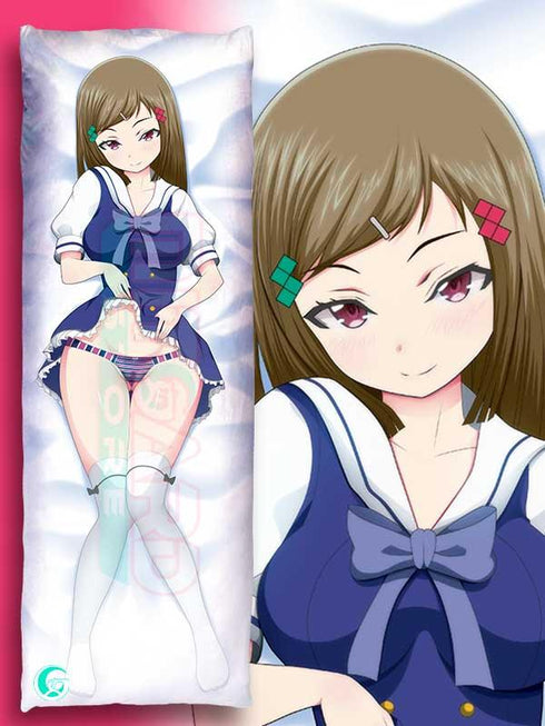 GAL GUN Midori Hanba Body pillow case dakimakura - 2